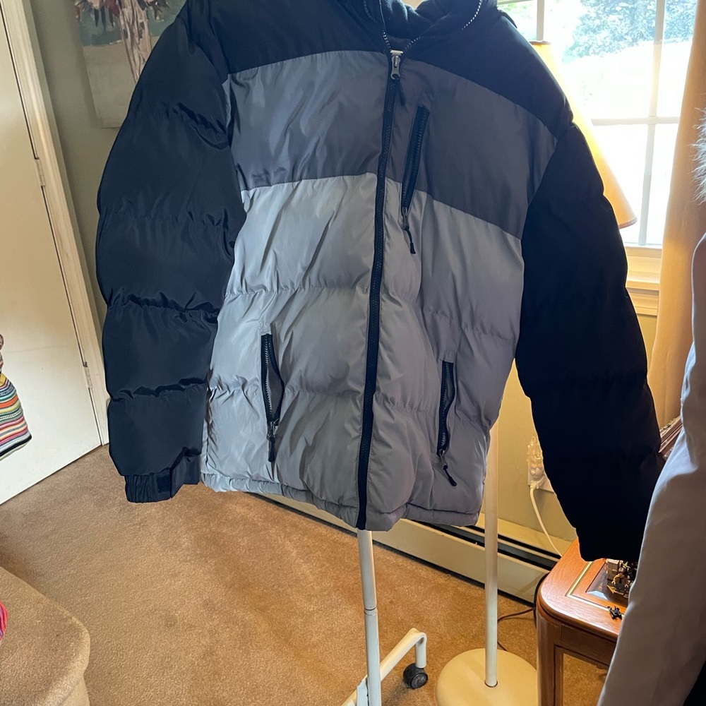 Outdoor Life Black and Gray Puffer Jacket